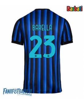 Inter Milan Nicolo Barella #23 Tricou Fotbal Replică 2025-26 Barbati Acasa